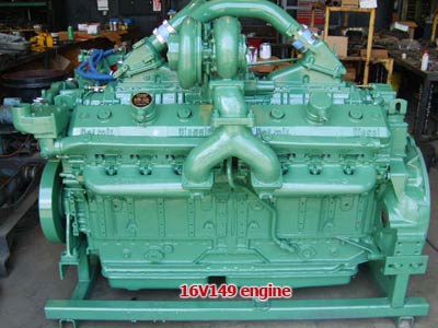 Detroit Diesel 16V149 engine
