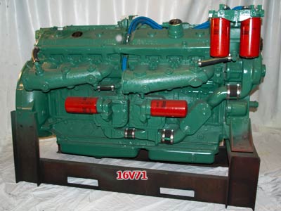 Detroit Diesel 16V71 engine