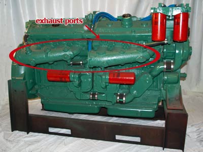 Detroit Diesel V71 engine