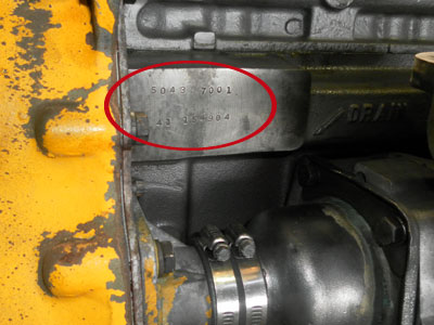 Detroit Diesel IL 53 Engine Serial Number