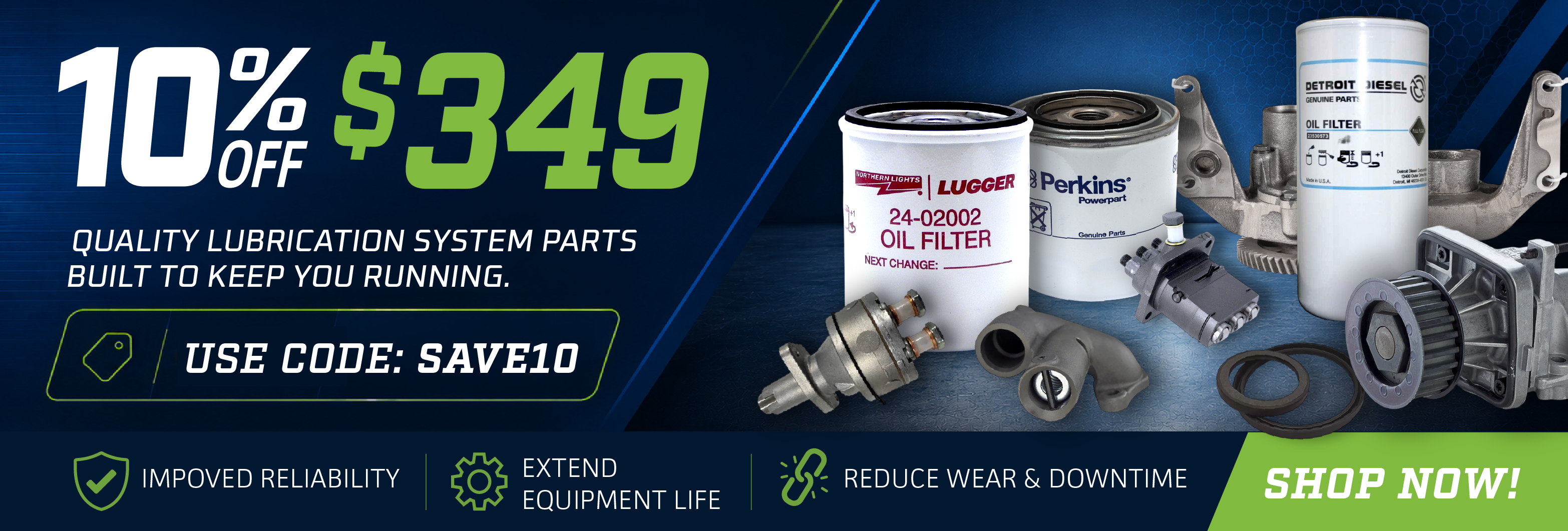 Big Savings on orders over $349