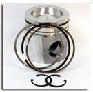 SAIS TEAM Piston And Ring Set For Kubota D902 Engine - Fits RTV900, ZD323, BX25, KX41-3