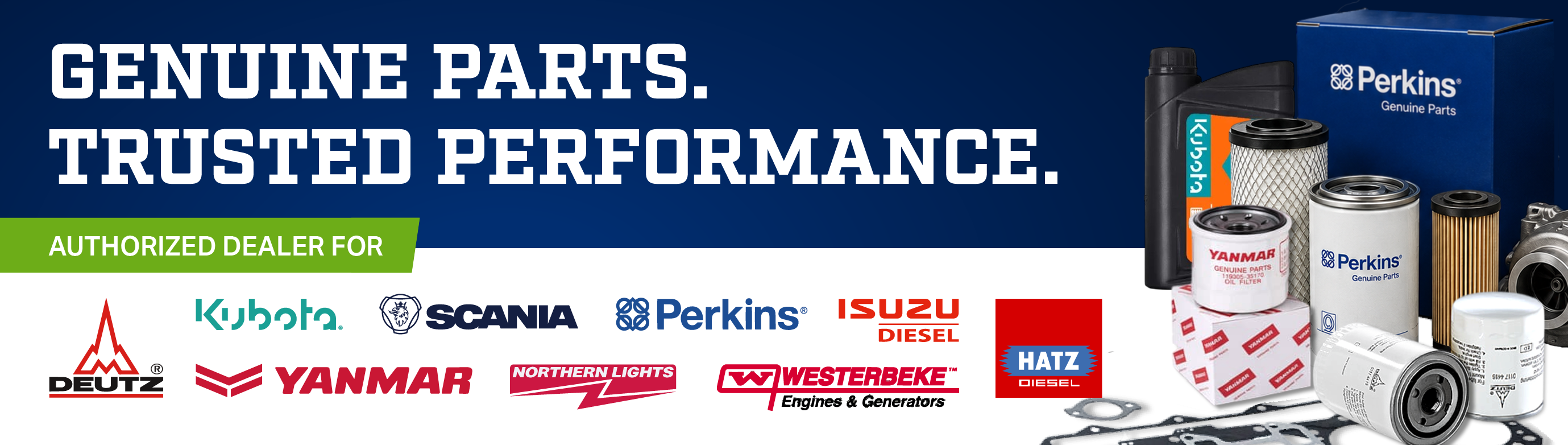 Trusted Performance from Trusted Brands!