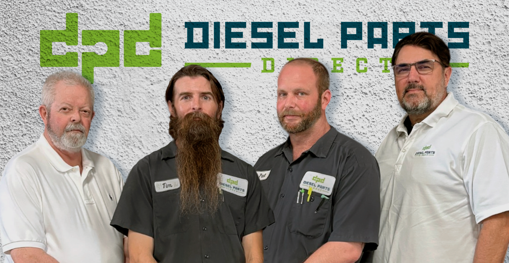 Photo of our service team including factory trained mechanics