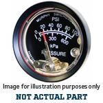 F.W. Murphy 20P-75 Pressure Switch Gauge – 0-75 PSI, Industrial (05703110)