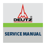 Picture of DEUTZ F3L912 SERVICE MANUAL