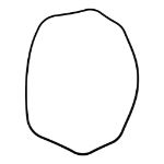 Yanmar YM-12827011310 Rocker Cover Gasket For 2GM And 2GM20 Diesel Engines