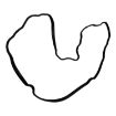 Hatz HZ-30005500 Valve Cover Gasket for 4F45 and 4F45E Diesel Engines