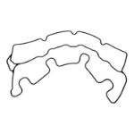 Perkins 111996401 Valve Cover Gasket For 400 Diesel Engines